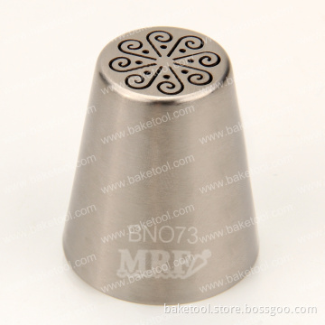 New Arrival Stainless steel Pastry Decorating Tips Xlarge Russian Nozzles Tulip Tips#BNO73
